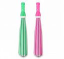 FRESHOME Heavy-Duty Kharata Plastic Bathroom Broom|250 Gm|22 Inches |Pack Of 2,Multicolour...