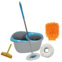 Frestol plastic Mop +2 Refill+Rod + 1 Wiper +1 Glove...