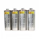 Frestol Steel Copper designsner Bottle, 1 Liter, Set of 4...