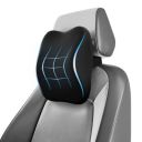 Frido Ultimate Car Neck Rest Pillow, Ultrasoft Car Pillow for Comfortable Car Rides, Superior Neck Support Cushion, Relieves Neck Pain, Hi-Per Foam Head Rest Pillow with Washable Velvet Cover, Black...