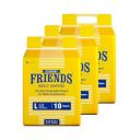 Friends Economy Adult Diapers Tape Style - 30 Count (Large) with odour lock and Anti-Bacterial Absorbent Core- Waist Size 29.53-57.09 Inch ; 75-145 Cm...
