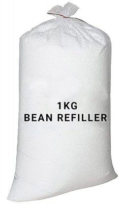 Friends Enterprises Premium High Density Bean Bag Fillers/Bean Bag Refills (1 kg Beans - 700 Gr)