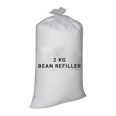 Friends Enterprises Premium High Density Bean Bag Fillers/Bean Bag Refills (2 kg Beans - 1400 Gr)