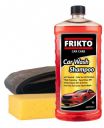 Frikto Car Wash Shampoo (1L) (with Microfiber and Sponge) Luxurious Car Wash Shampoo...
