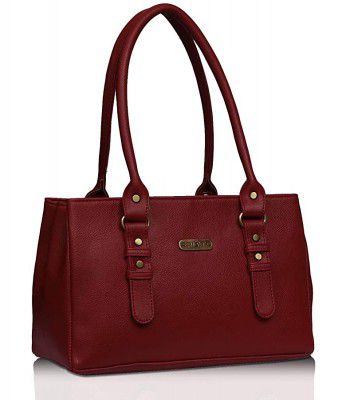 Fristo Womens Handbag (FRB-315_Red)