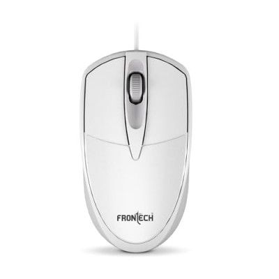 FRONECH Precision Pro – Ultra-Quiet Ergonomic Optical USB Mouse (MS-0047W)