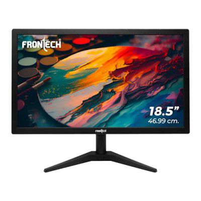 FRONTECH 18.5 Inch LED Monitor (MON-0061, Black)