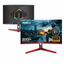 FRONTECH 27-inch (68.58 cm) Curved Gaming Monitor | 200Hz Refresh Rate | Full HD 1080p | (MON-0052)...