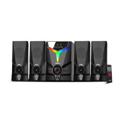FRONTECH SW-0155 60W Bluetooth 5.0 Multimedia Speaker (Powerful Bass, 4.1 Channel, USB/AUX/FM, Wireless Remote, Home/Office)