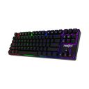 FRONTECH KB-0014 Black Wired Gaming Keyboard | Multicolor RGB Backlight | Mechanical Keys with Retractable Stands | USB Plug & Play | Ergonomic Design | Easy to Use | 1 Year Warranty...