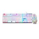 FRONTECH KB-0040PW Wired Gaming Keyboard and Mouse Combo for PC & Laptop ...