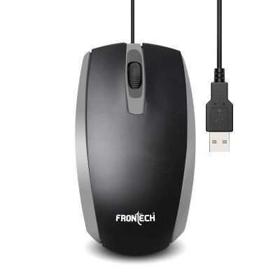 FRONTECH MS-0046 Optical Mouse | High| Resolution 1000 DPI