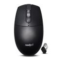 FRONTECH MS-0056 Wireless Optical Mouse | 2.4GHz | 1600DPI | USB Nano Receiver | Ergonomic Design | Black...