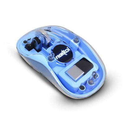 FRONTECH MS-0072 Transparent Wireless Optical Mouse 