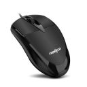 FRONTECH Power Wired USB Mouse, 3-Button, 1000 DPI Optical Sensor, Plug & Play, 1.1m Cable, Black (MS-0044)...