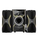 FRONTECH SW-0089 Buzz 80W 2.1 Channel Bluetooth, Wired Multimedia Speaker - with 1 Year Warranty | Black...