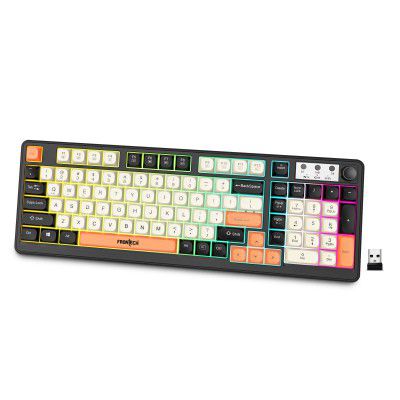 FRONTECH Wireless Gaming Keyboard | 98 Keys Layout | 19 Anti-Ghosting Keys (KB-0026P)