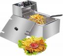 FROTH & FLAVOR Electric Deep Fryer 6 LTR Copper Element...