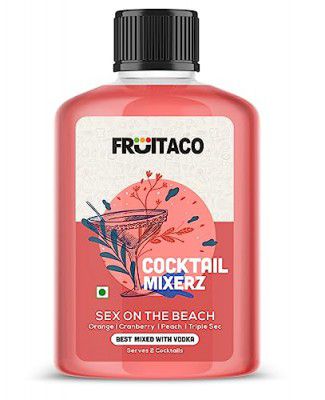 Fruitaco Sex On the Beach Cocktail Mixers - Finely Crafted Non-Alcoholic 300ml