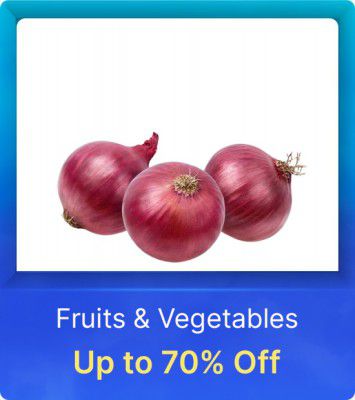 Fruits & vegetables @ upto 70% off on Flipkart Big Billion Days Sale