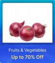 Fruits & vegetables @ upto 70% off on Flipkart Big Billion Days Sale...