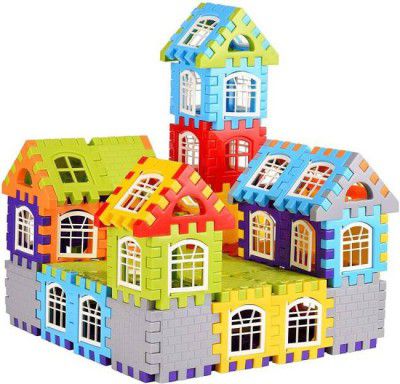 FTAFAT Best baby gift happy home/house educational learning creative kids puzzle toys  (52 Pieces)