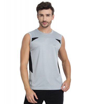 FTX Men's Solid Regular Fit T-Shirt