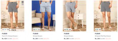 Fubar men's boxers up to 80% off
