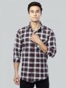 FUBAR Slim Fit Tartan Checked Casual Shirt...