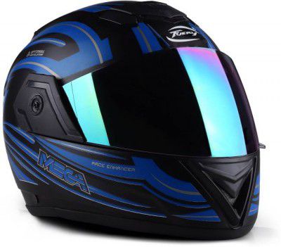 fuery MEGHA-JAZZ-BLUE Motorbike Helmet