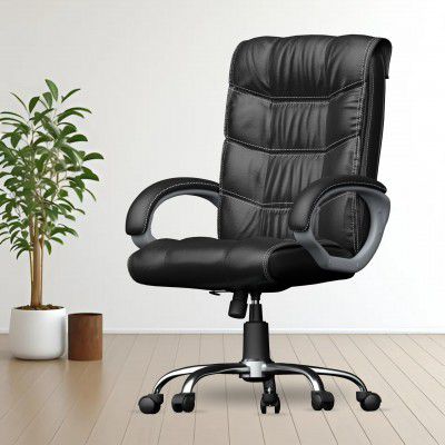 FUGO FG10 Orthopedic Boss Chair with 3 Year Warranty | Leatherette Office Chair 