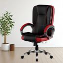 FUGO FG12 Ergonomic Office Chair with Adjustable Height,3Year Warranty (Black & Red)...