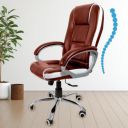 FUGO FG20BN Ergonomic High Back Office Chair,Adjustable Height,Cushioned Back&Seat,Tilting Mechanism,Heavy-Duty Metal Base,Dual Nylon Casters,Comfortable Desk Chair for Work,Gaming,3-Year Warranty....