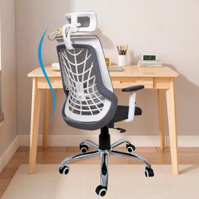 FUGO FG408 Ergonomic High Back Mesh Office Chair, 3-Year Warranty