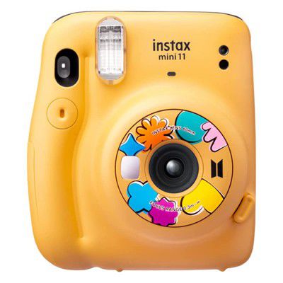 Fujifilm Instax Mini 11 BTS Butter Version Instant Camera Yellow Compact