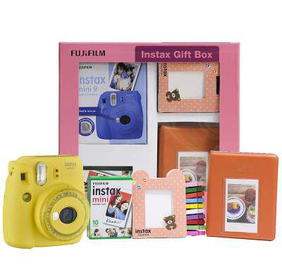 Fujifilm Instax Mini 9 Instant Camera Gift Box