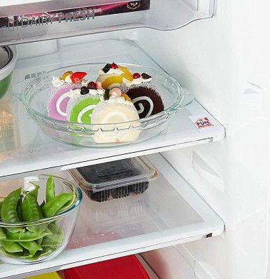 Fun Homes 6 Pieces PVC Refrigerator/Fridge Multipurpose Drawer Mat Set (White)