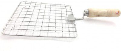 Fun Homes kitchenware Square Roaster TAndoor Barbeque/Roti/Papad Jali Griller