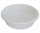 Fun Homes Multiuses Unbreakable Plastic Knead Dough Basket/Basin Bowl For Home & Kitchen 6 Ltr (White) 52FH3822...