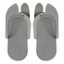 Fun Homes Rubber Bathroom Slipper for Men & Women 1 Pair (Grey) 54FH4200....