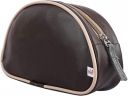 Fun Homes Soft Leather Travel Toiletry Organizer Dopp Kit Water-Resistant Shaving Bag for Toiletries Accessories (Brown)...