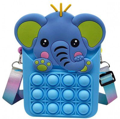 FunBlast Ice-Cream Pop it Sling Bag - Crossbody Bag for Kids, Pop it Purse for Girls, Pop it Bag for Girls Sling Bag for Girls, Sling Bag for Women - Best Birthday Return Gifts for Kids