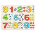 FunBlast Wooden Colorful Learning Educational Board for Kids with Knobs, Educational Learning Wooden Board Tray, Size- 30 X 22 CM...