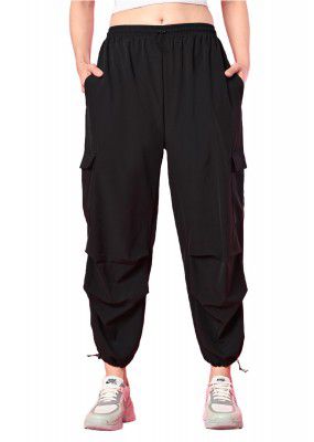 FUNDAY FASHION Women Regular Fit Solid Lycra Blend Trousers
