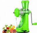 Funel Plastic Plastic Fruit Juicer Juice Making Machine with Steel Handle, Green Hand Juicer Hand Juicer  (Green)...