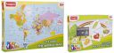 Funskool Kid Play & Learn-World Map & Play & Learn-Fruits & Vegetables, 32 Pieces...