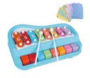 FUNVERSE 2 in-1 Musical Xylophone and Mini Piano for Kids...
