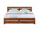 Furinno Sheesham Wood Lorenzo King Size Bed (Natural Finish) (MD-BEDK05)...