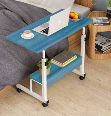 Furn Master Wood Portable Laptop Table  (Finish Color - Blue, DIY(Do-It-Yourself))