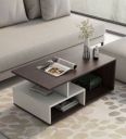 FURNEASER Witely Tea Table Living Room, Centre Table, Engineered Wood Coffee Table ...